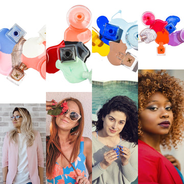 4 Genius Nail Palettes to Accent Your Hair Color