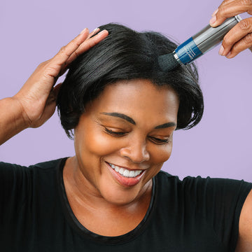 Thicken + Refresh Hair in Seconds with Color Fibers!