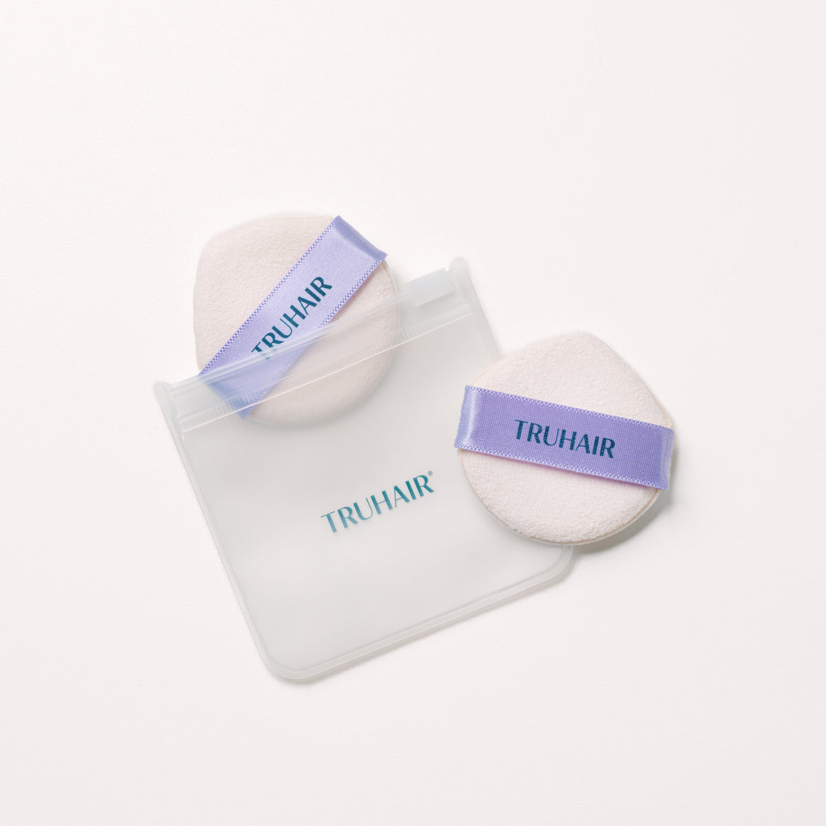 Dual-Sided Powder Puff Applicator 2PK