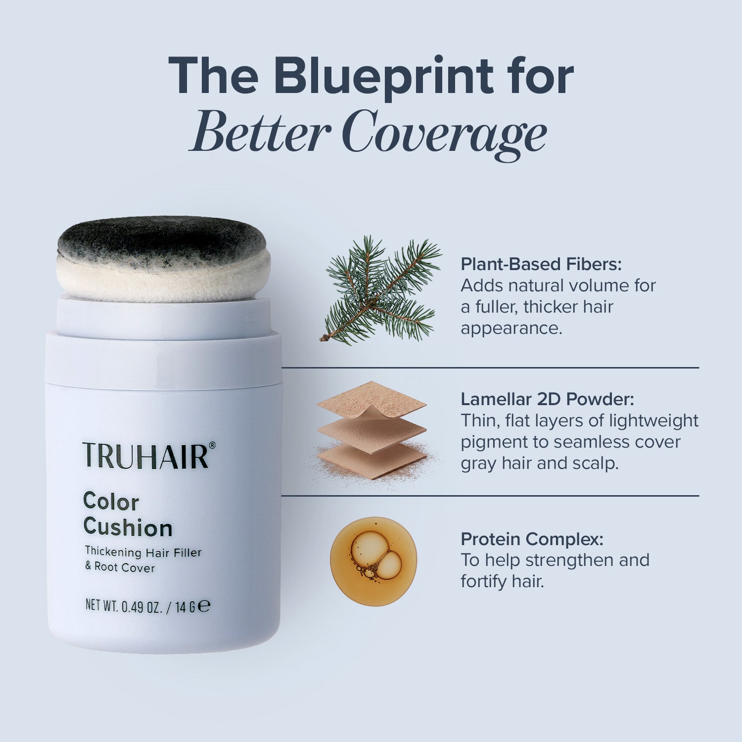 Color Cushion Thickening Hair Filler & Root Cover