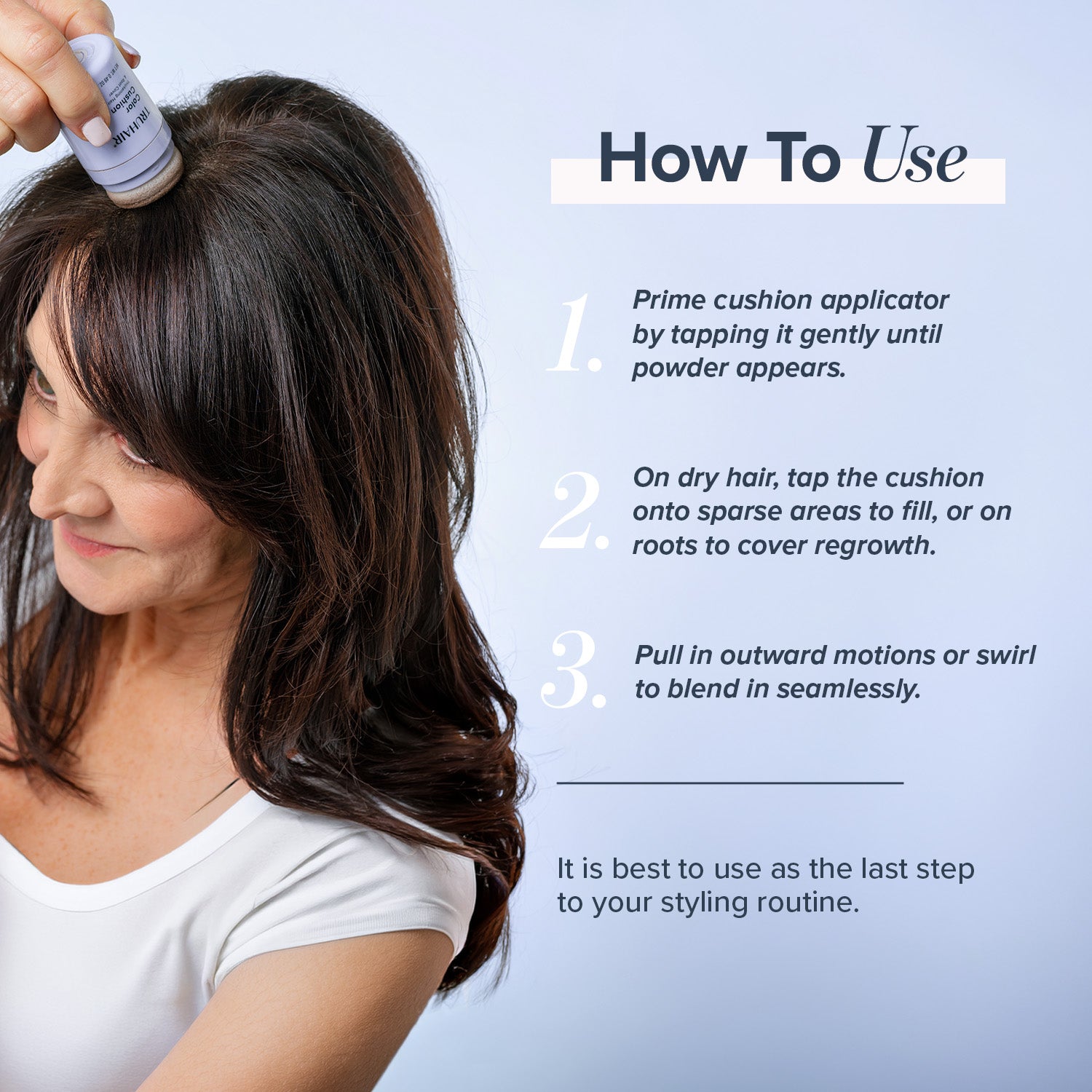 Color Cushion Thickening Hair Filler & Root Cover