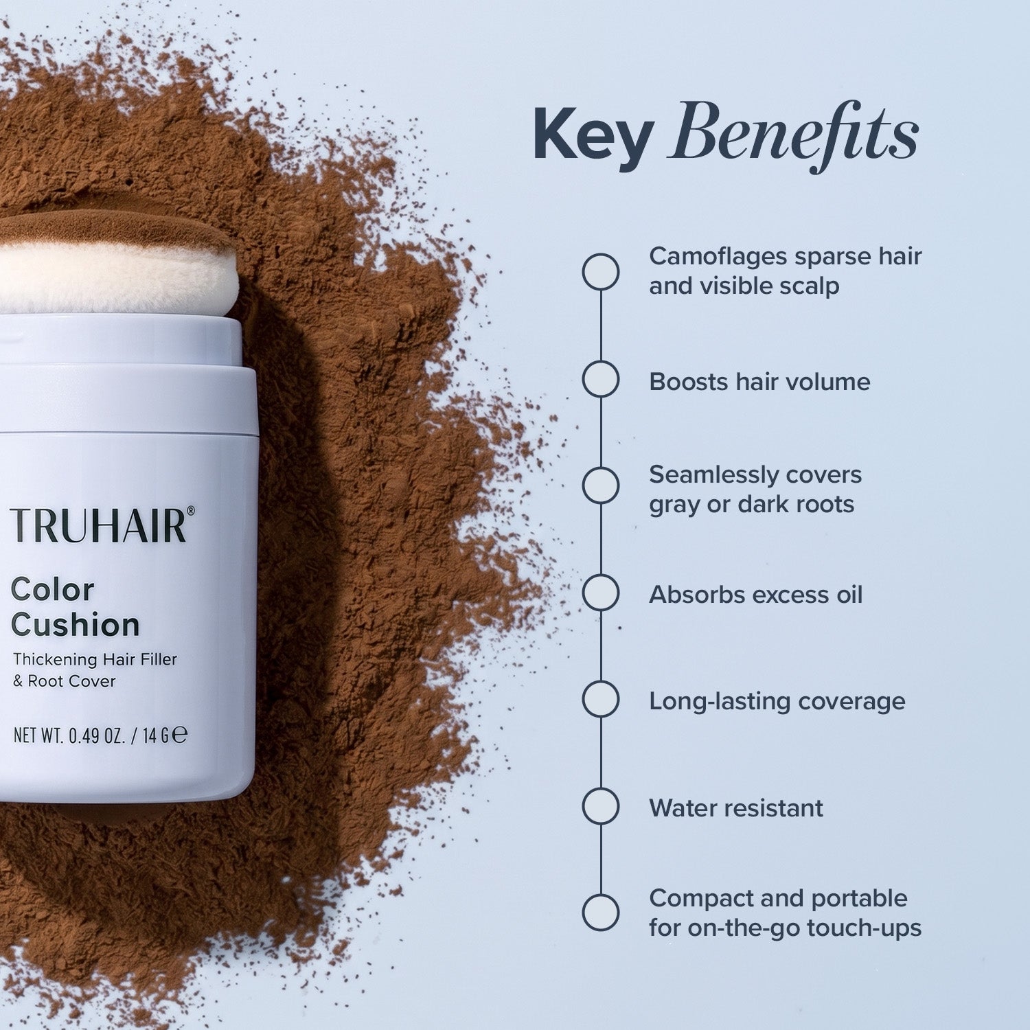 Color Cushion Thickening Hair Filler & Root Cover