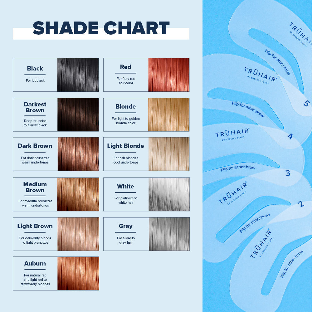 Perfect Brow 5-Stencil Kit (pair with Color & Conceal)
