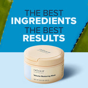 Volume Restoring Mask with Coral Velvet Hair Wrap