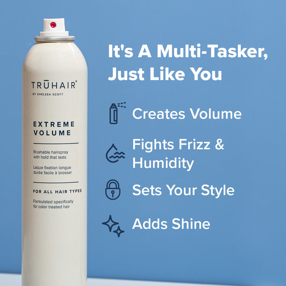 Extreme Volume Hairspray with Teasing Comb Kit- Save 26%